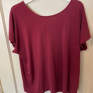 Banana Republic Crepe Tie Back Top